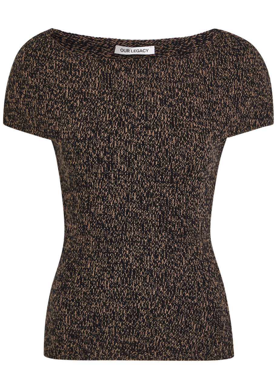 Our Legacy Sculpt Wool Top In Brown