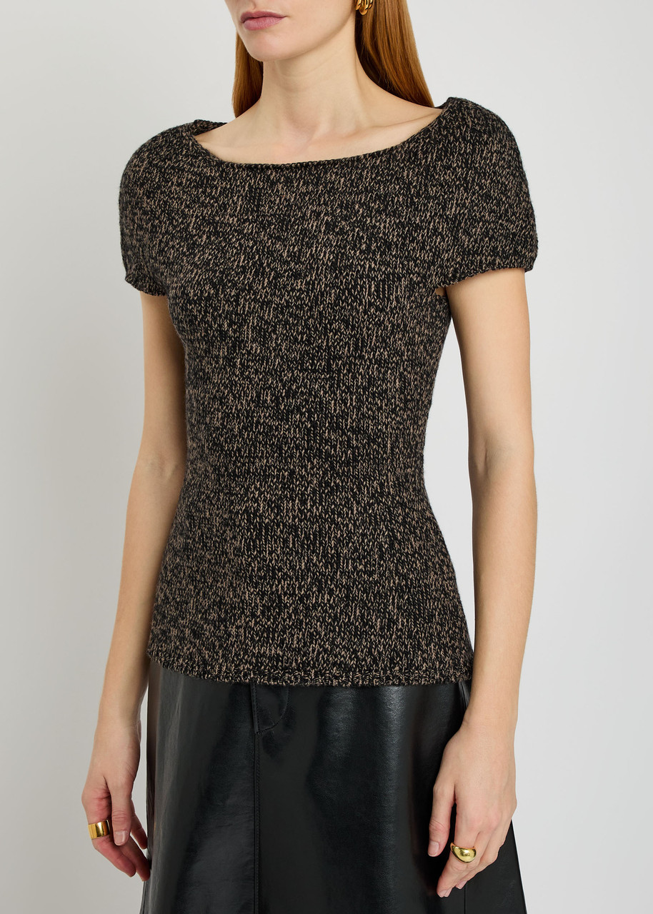 Our Legacy Sculpt Wool Top In Brown