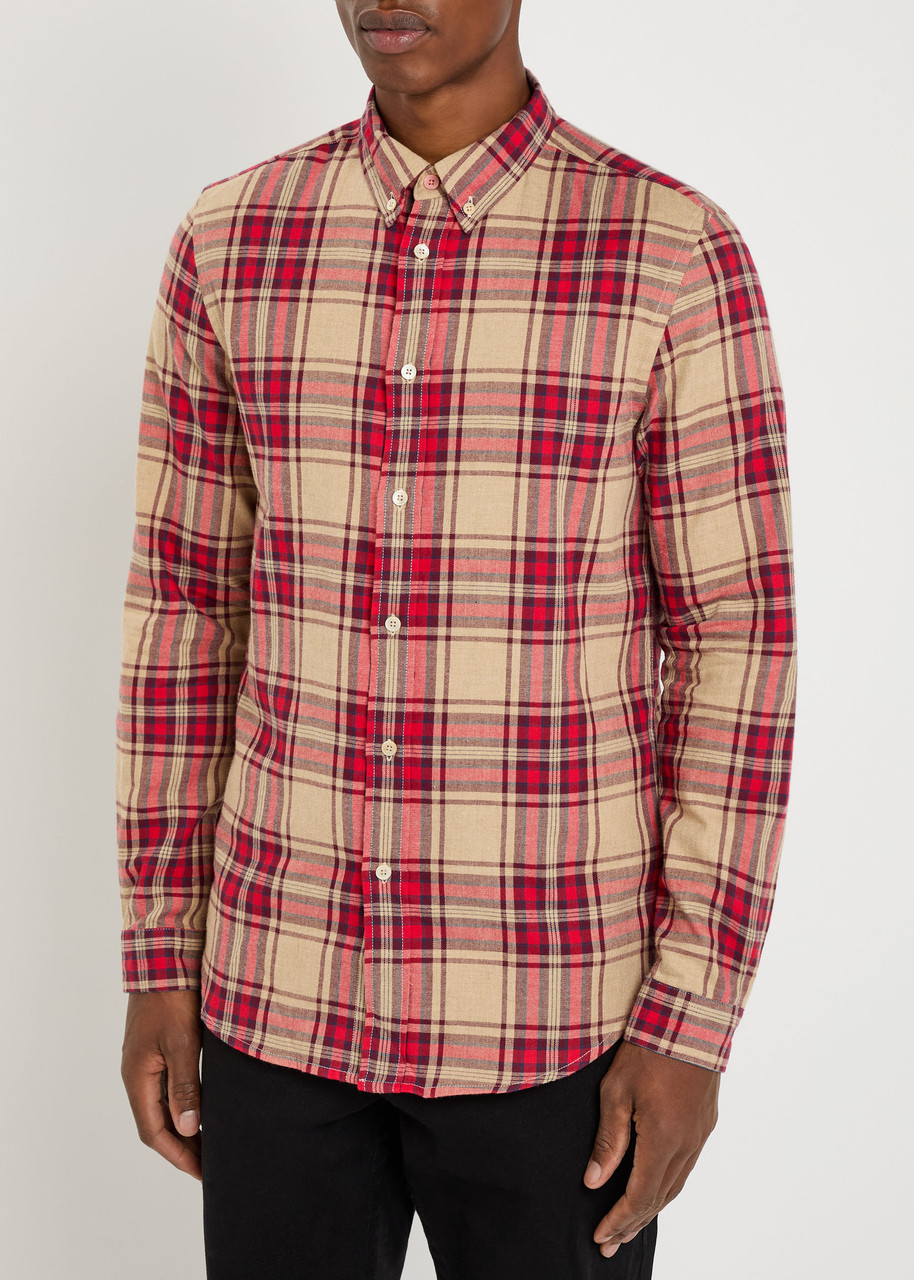 Ps By Paul Smith Ps Paul Smith Plaid Flannel Shirt In Multi