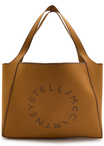 【新品】Stella McCartney Logo Towelling Tote STELLA MCCARTNEY Logo woven tote bag | Harvey Nichols