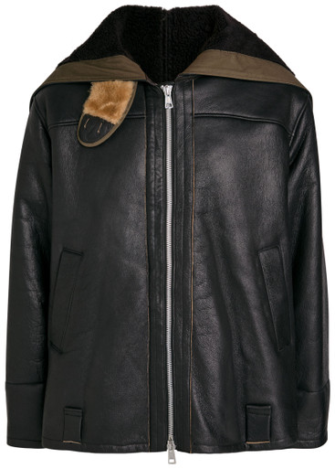 ジャケット・アウター OUR LEGACY Sampling Lamb Leather Jacket 59890_BLAC_1__06223.1761729093