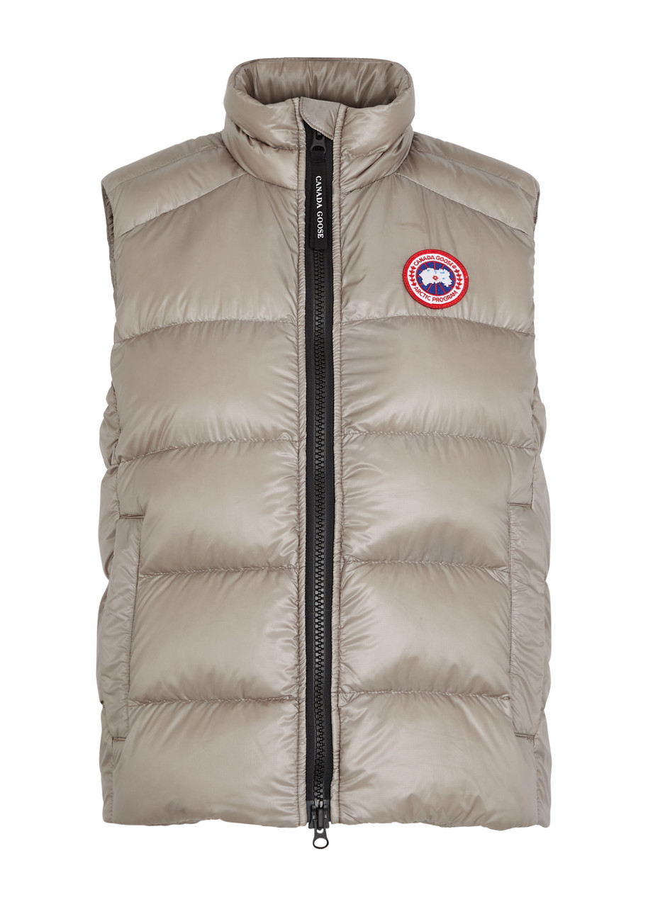 Canada Goose Cypress Quilted Feather-light Shell Gilet In Neutral