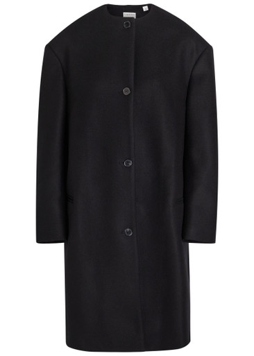 CALVIN KLEIN: Cora wool and cashmere-blend coat