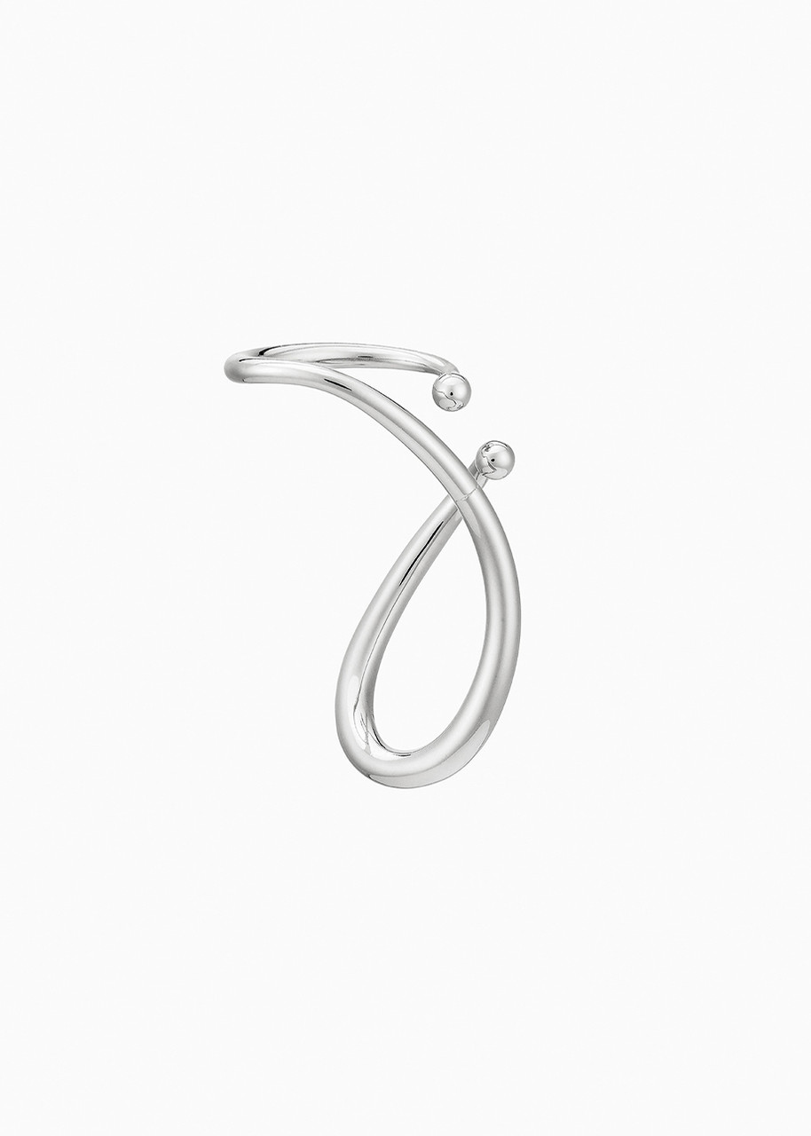 Charlotte Chesnais Petite Mirage Cuff - Silver - One Size