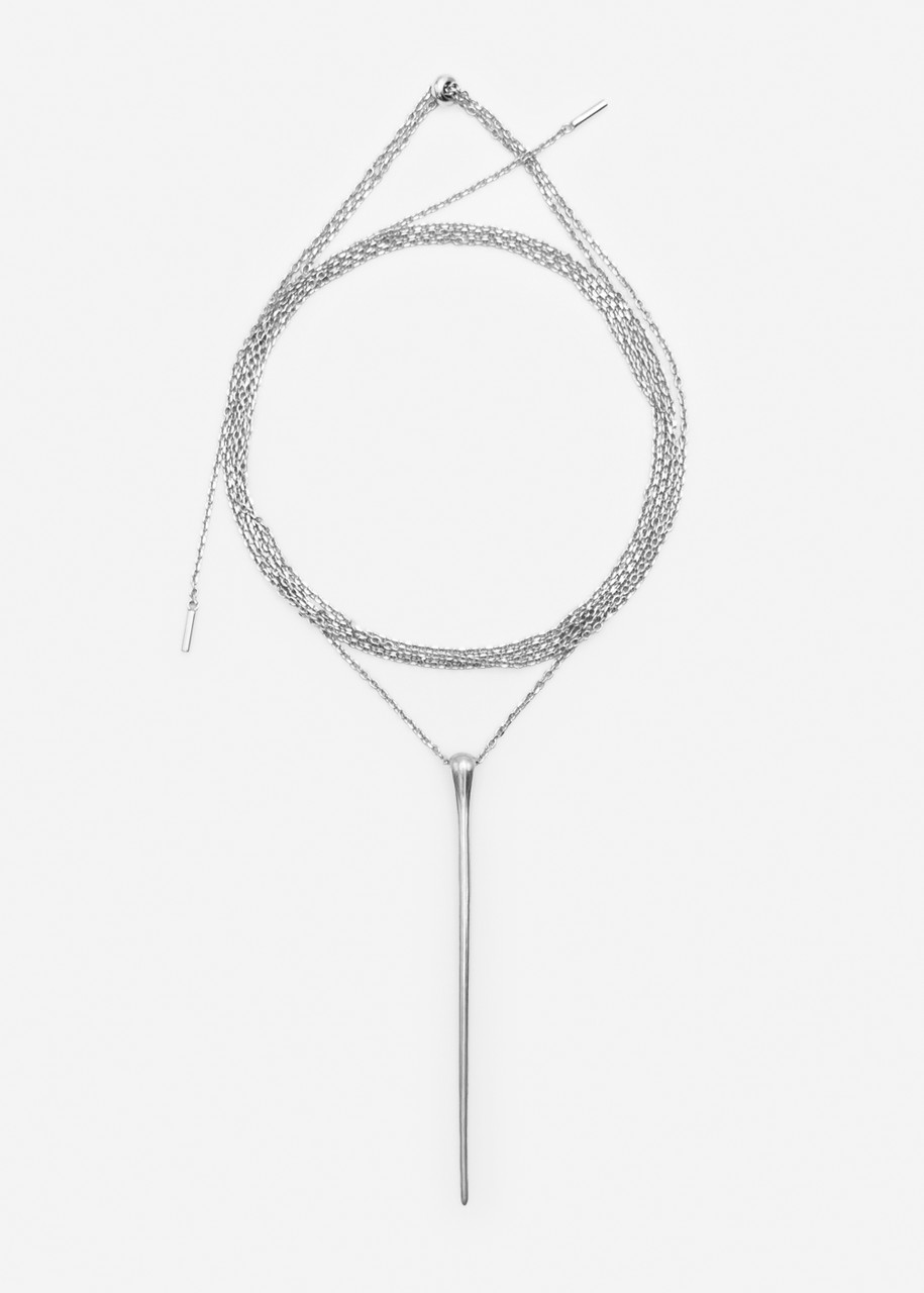 Hugo Kreit Chard Necklace - Silver - One Size