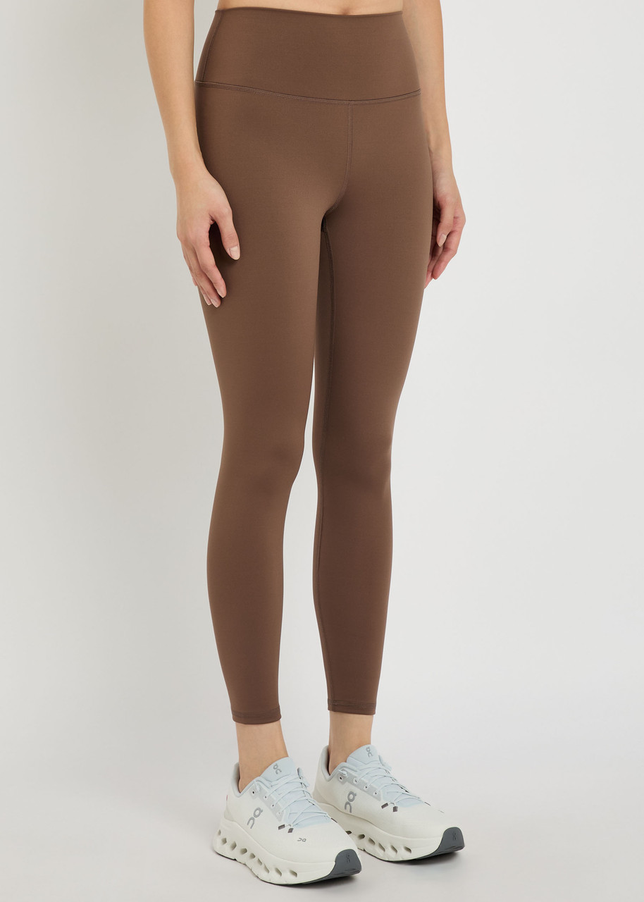Varley Assure 25 Stretch-jersey Leggings In Brown