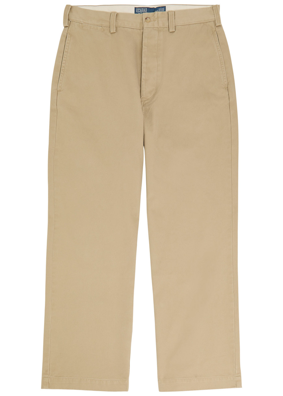 Polo Ralph Lauren Straight-leg Cotton Chino Trousers - Beige - 32 (W32 / M)