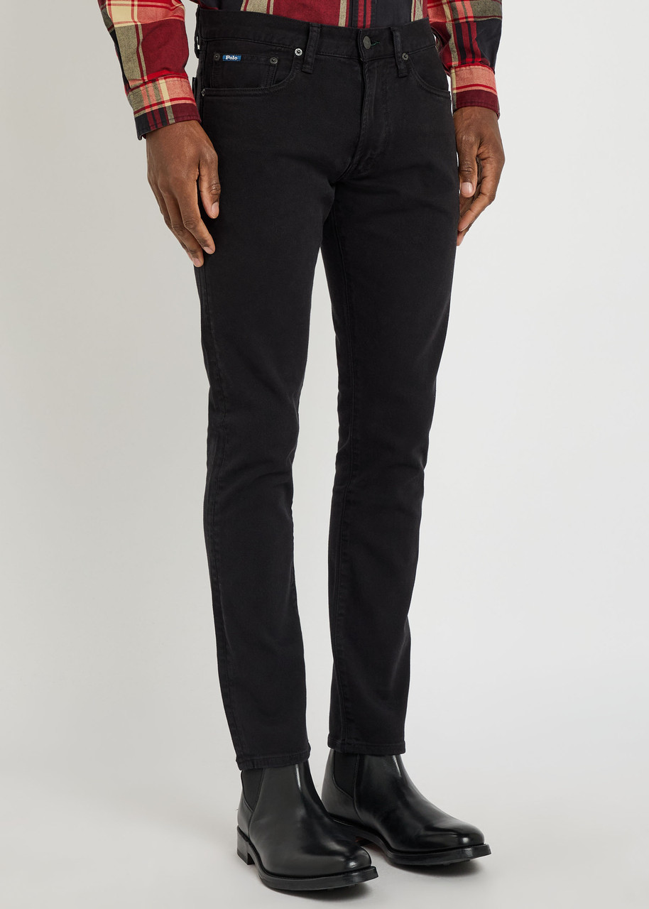 Polo Ralph Lauren Sullivan Five-pocket Jeans In Black