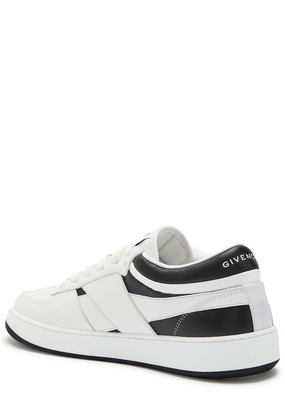 Givenchy G Move Low-top Leather Sneakers In White