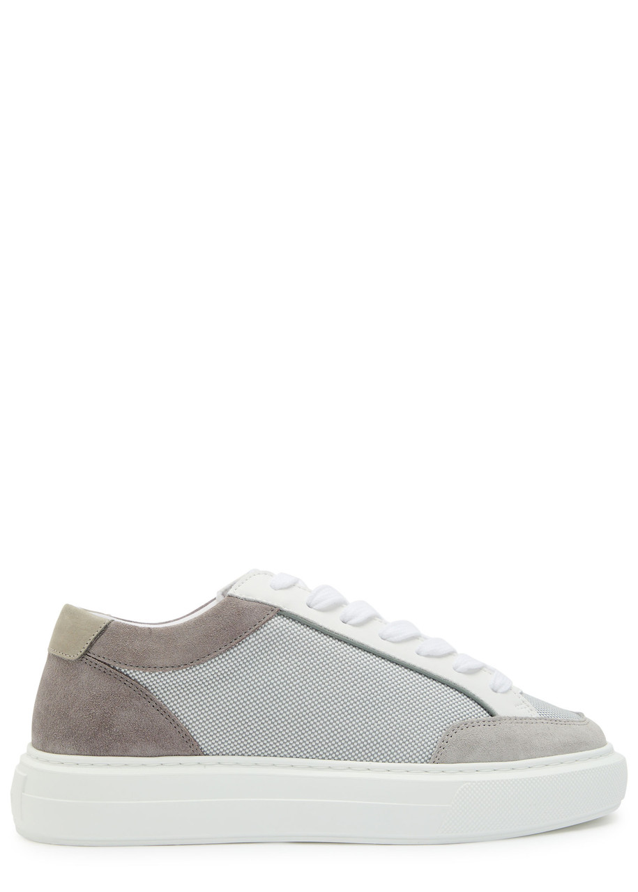 Cleens Luxor Panelled Woven Sneakers - White - 10 (IT44 / UK10)
