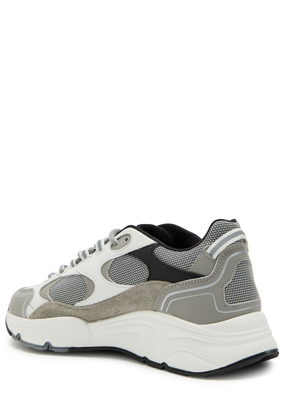 Cleens Pulse Runner Panelled Mesh Sneakers In Multi