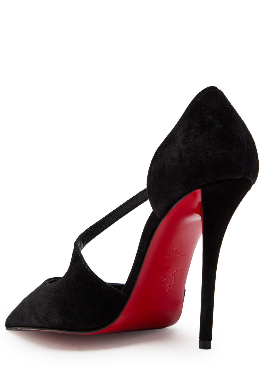 Christian Louboutin Miss Ziggyta 100 Suede Pumps In Multi