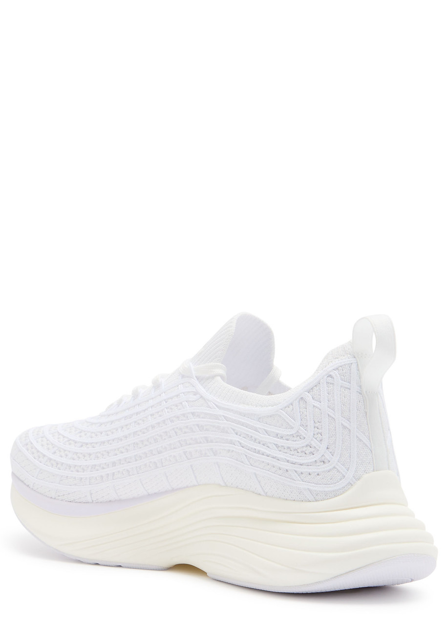 Apl Athletic Propulsion Labs Athletic Propulsion Labs Techloom Zipline Knitted Sneakers In White