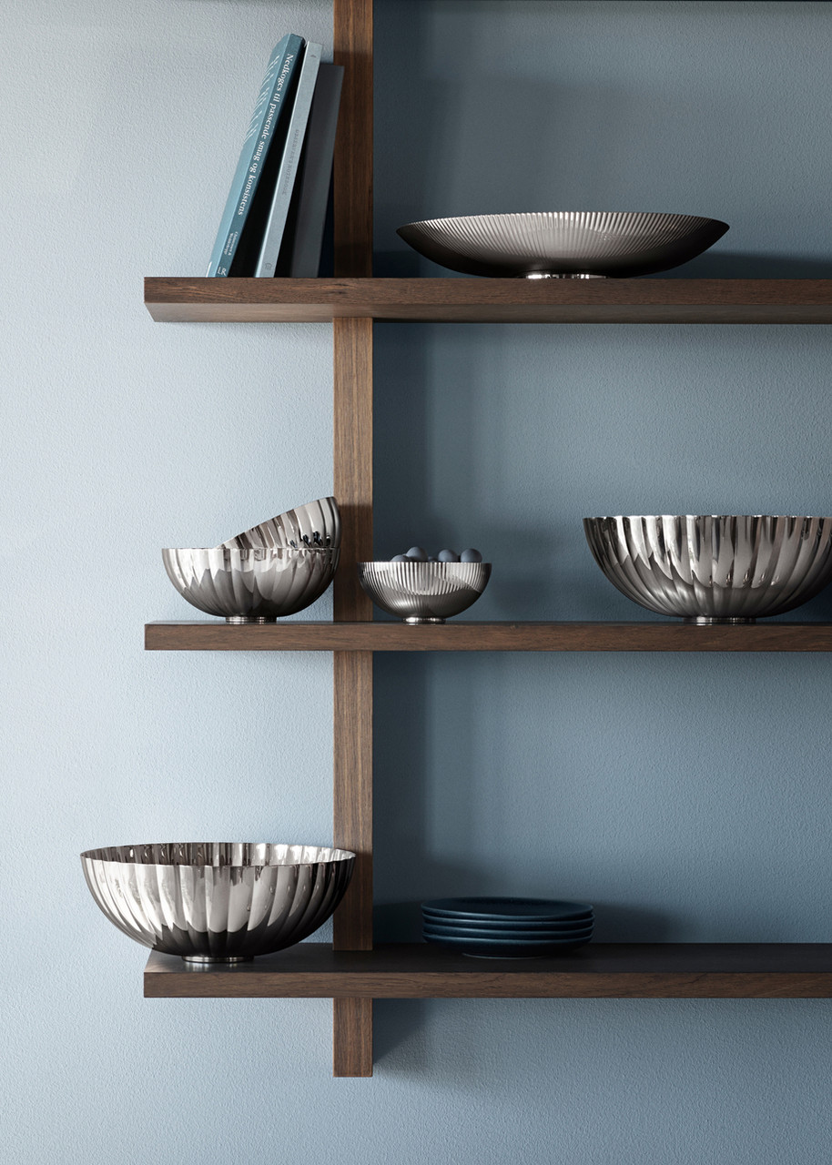  Georg Jensen Bernadotte Large Stainless Steel Bowl 