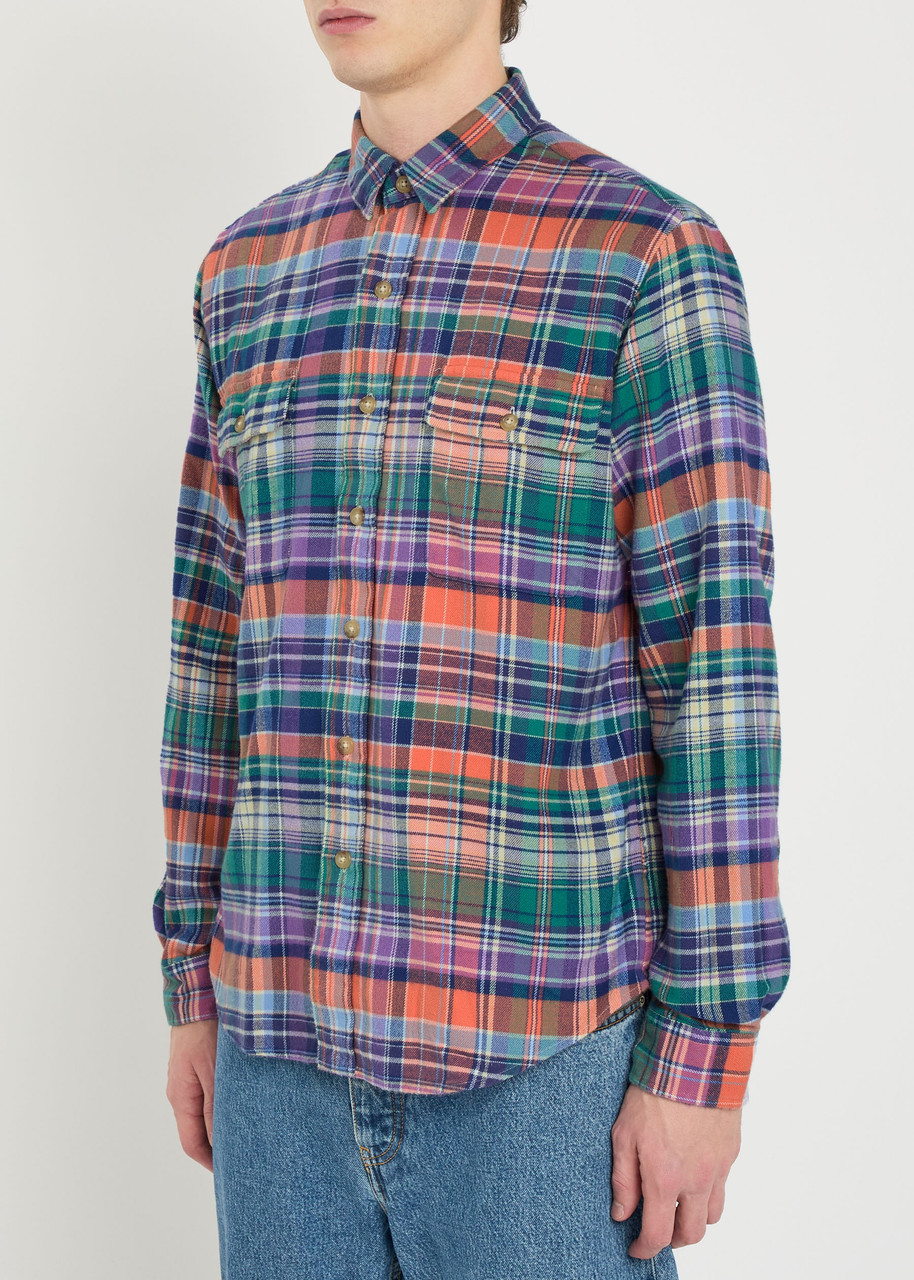 Polo Ralph Lauren Checked Cotton Shirt In Multi