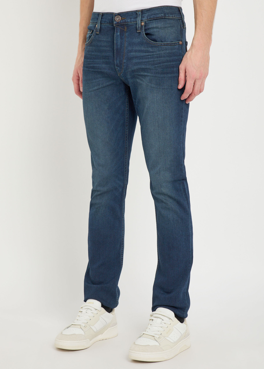 Paige Lennox Slim-leg Denim Jeans In Blue
