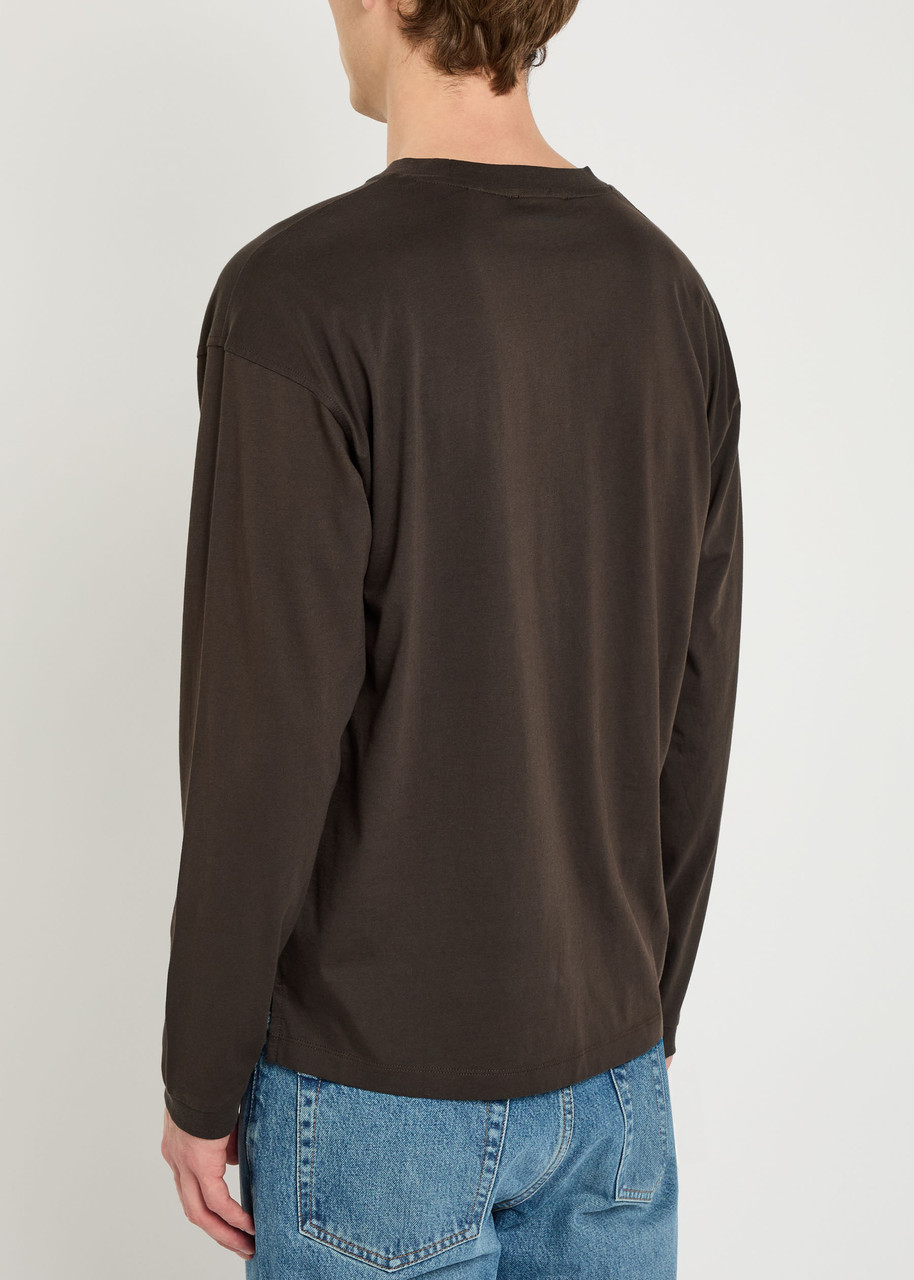  Frame Cotton Top - Dark Brown - M 