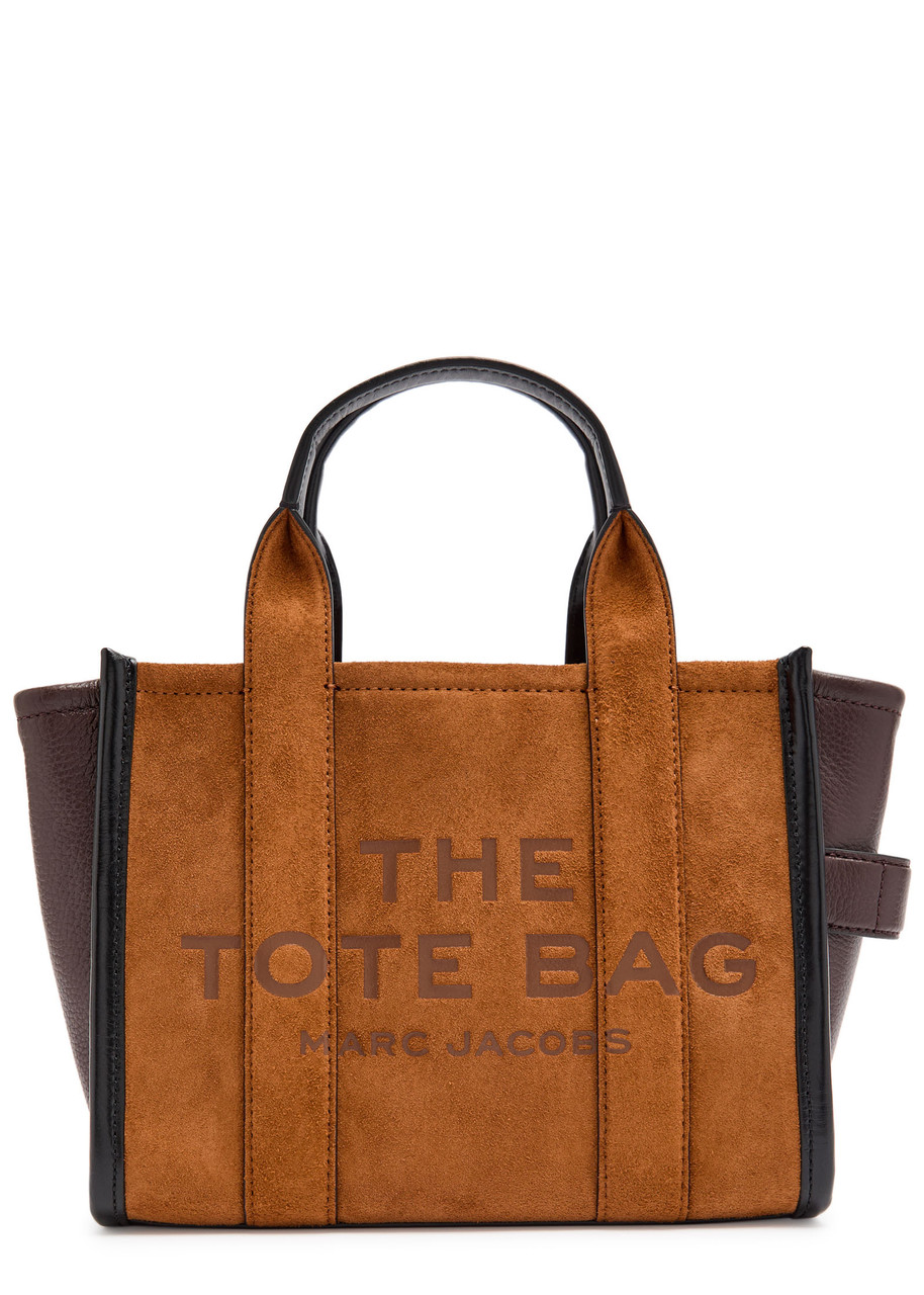 Marc Jacobs The Tote Small Suede Tote Bag In Brown