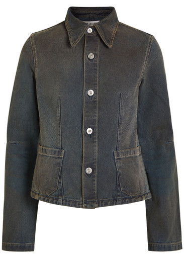 OUR LEGACY Union darted denim jacket | Harvey Nichols