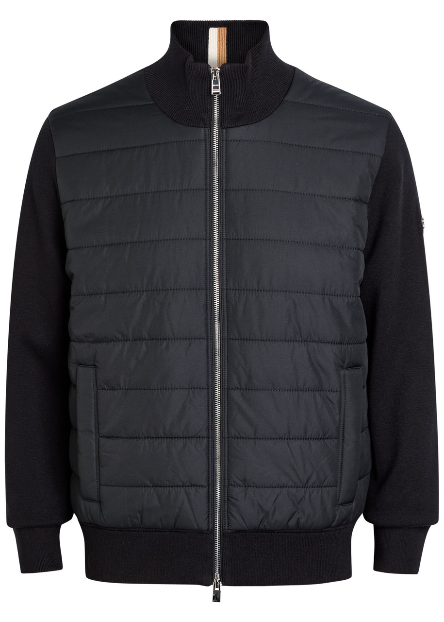 Boss Hernesto Padded Cotton-blend Jacket - Black - XL