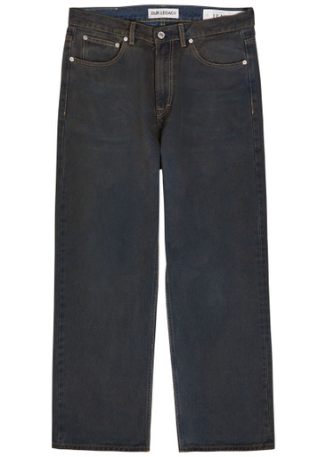 OUR LEGACY Third Cut straight-leg cotton jeans | Harvey Nichols