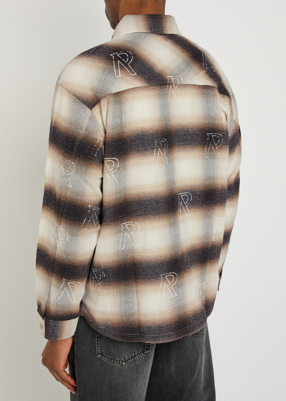  Represent Initial Plaid Flannel Shirt - Multicoloured 1 - L 