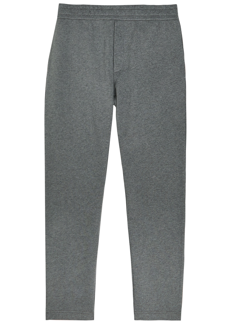 Moncler Tonal Cotton Sweatpants - Grey - L