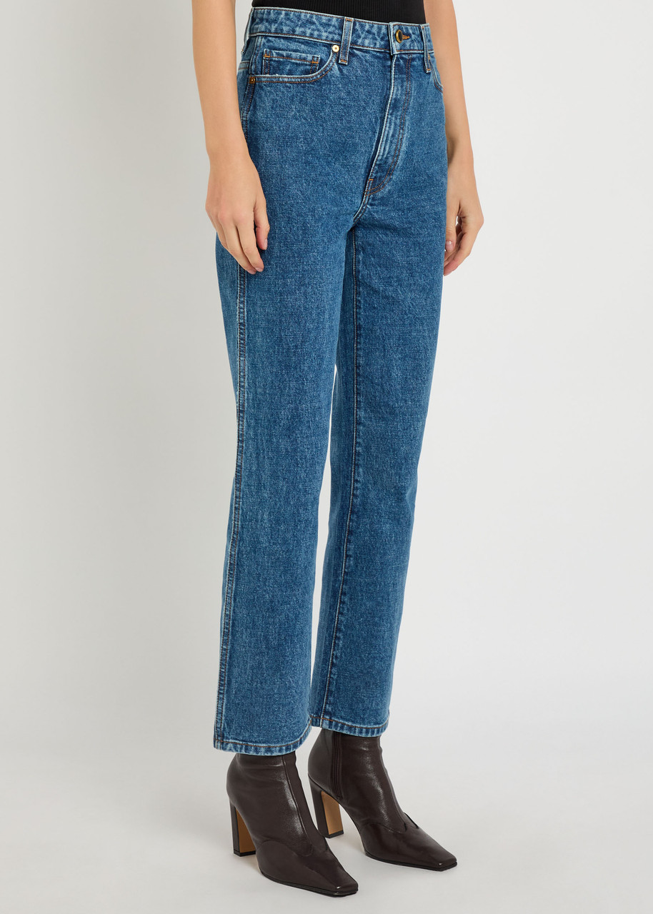 Khaite Danielle Denim Jeans In Blue