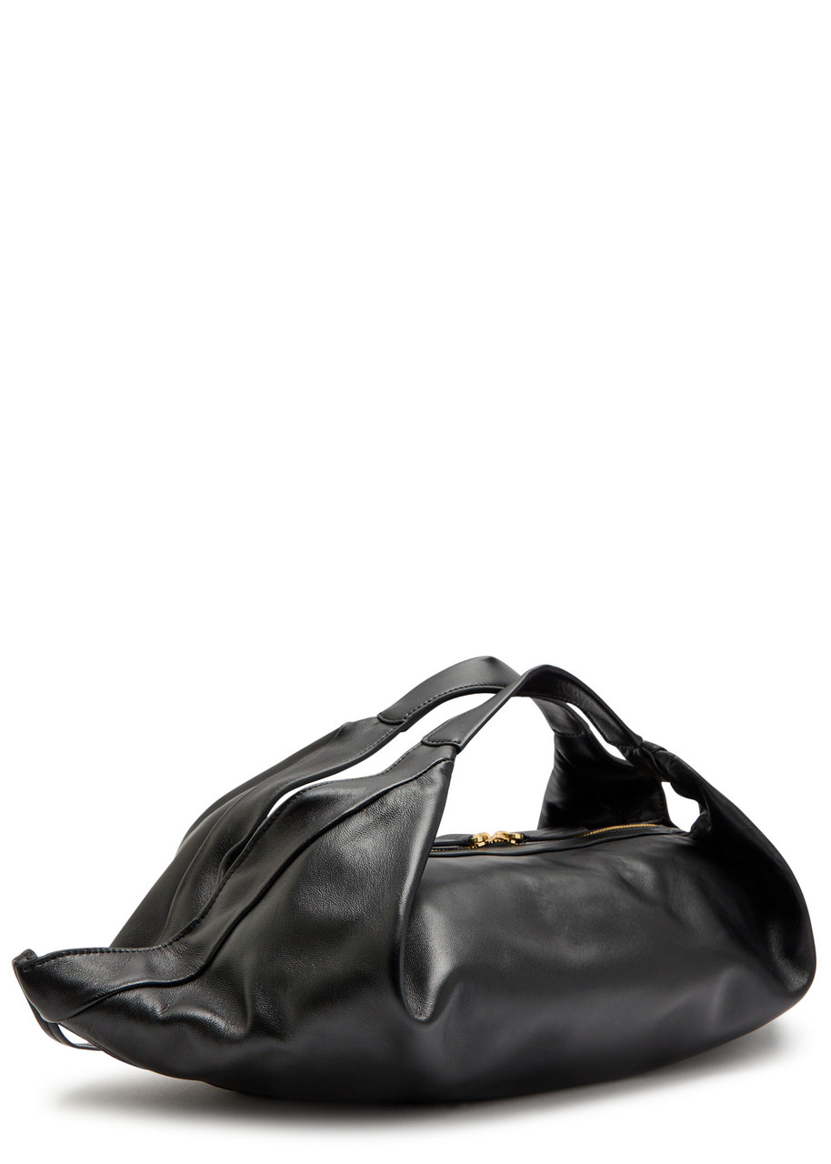 3.1 Phillip Lim Luna Leather Top Handle Bag In Black