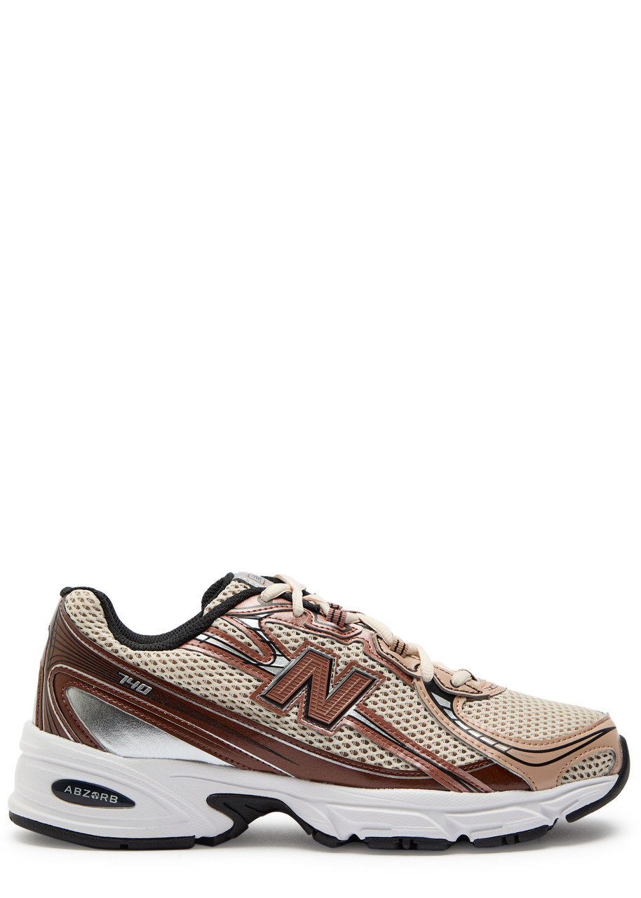 New Balance 740 Panelled Mesh Sneakers - Brown - 6 (IT39 / UK6)