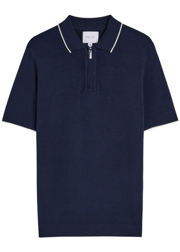 RAITH Henry knit polo shirt | Harvey Nichols