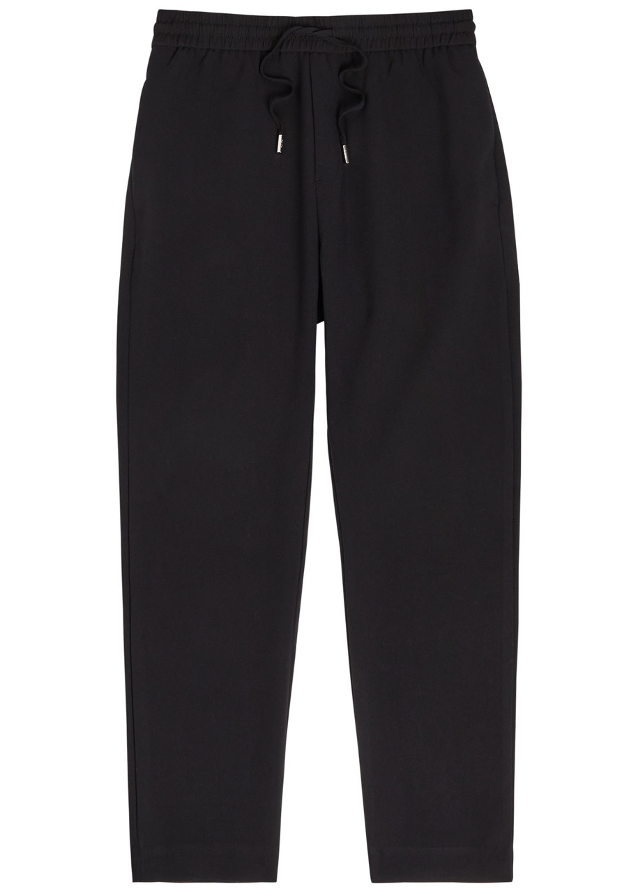 Raith Emilio Everyday Drawstring Woven Trousers - Black - S