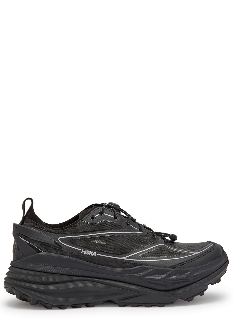 Hoka Stinson One7 Panelled Mesh Sneakers - Black - 8 (IT42 / UK8)
