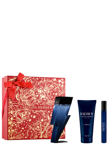 Carolina Herrera Bad Boy Cobalt Set (worth £134)