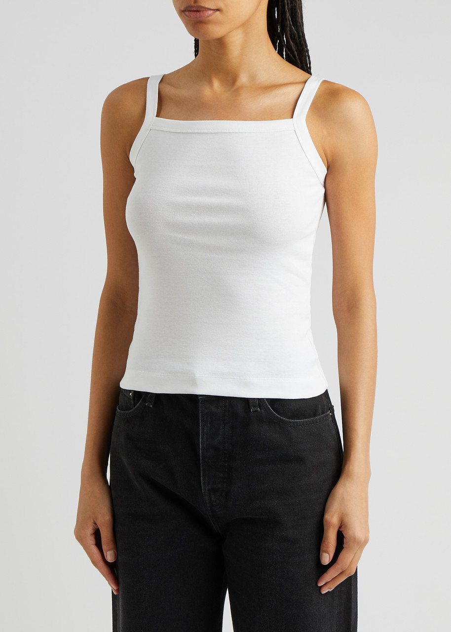 Flore Flore May Cotton Tank In White