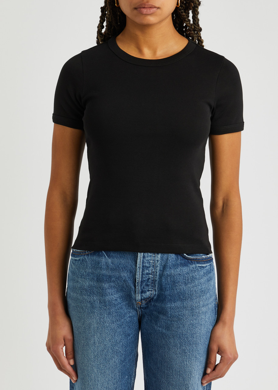 Flore Flore Car Cotton T-shirt In Black