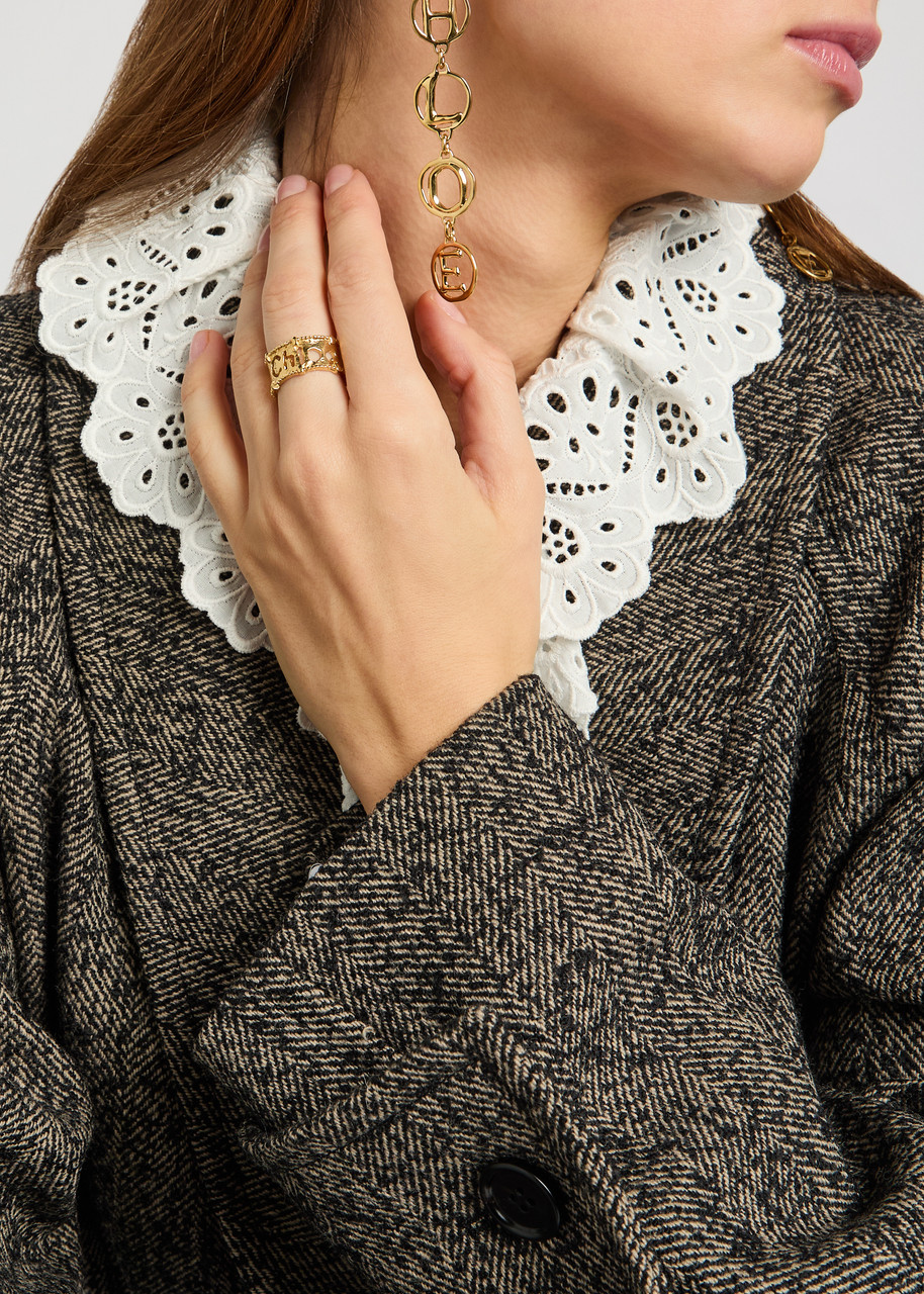 Chloé Chloe The Medals Ring In Gold