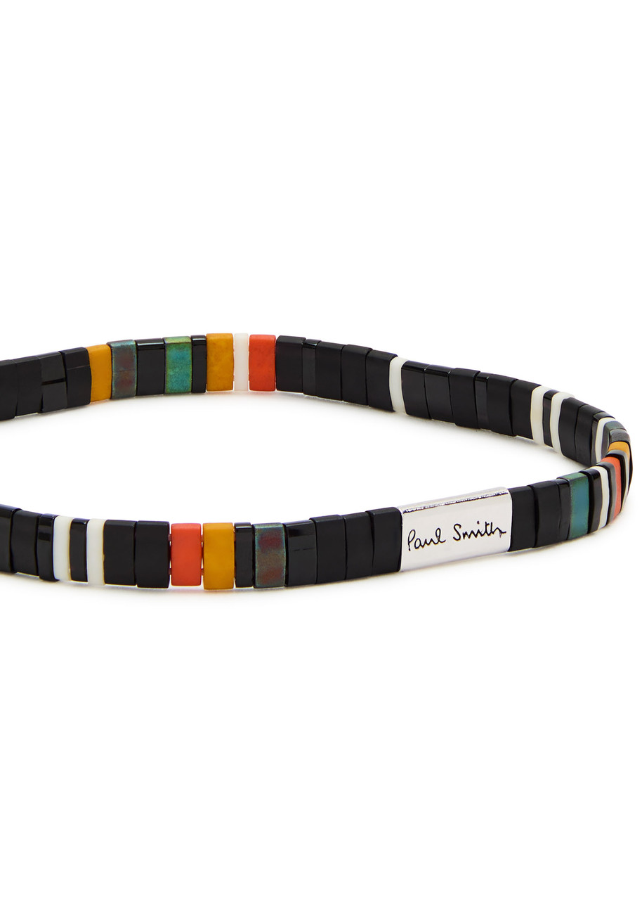  Paul Smith Multicoloured Flat Beaded Bracelet - One Size 