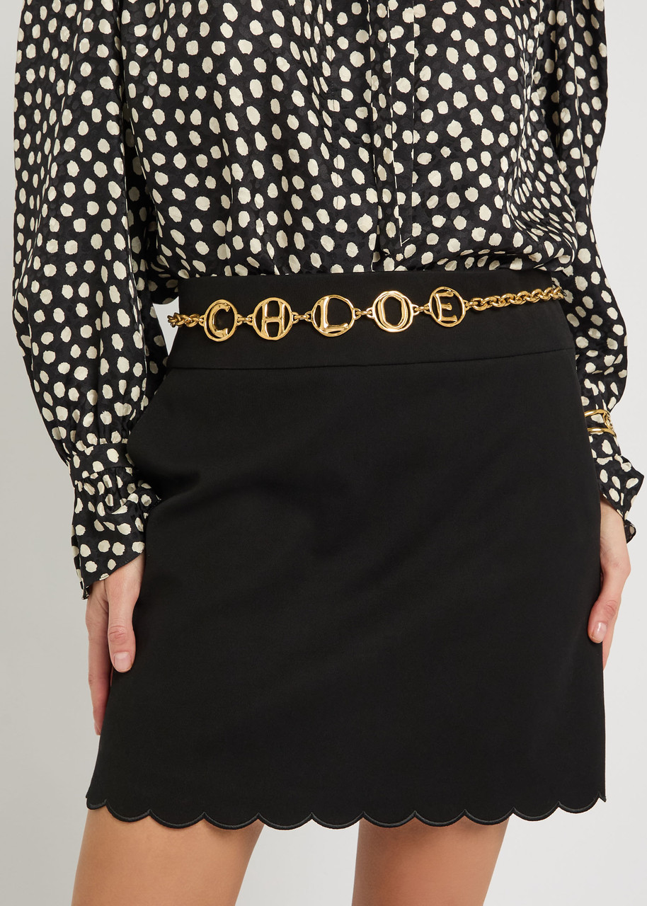 Chloé Chain Belt In Gold