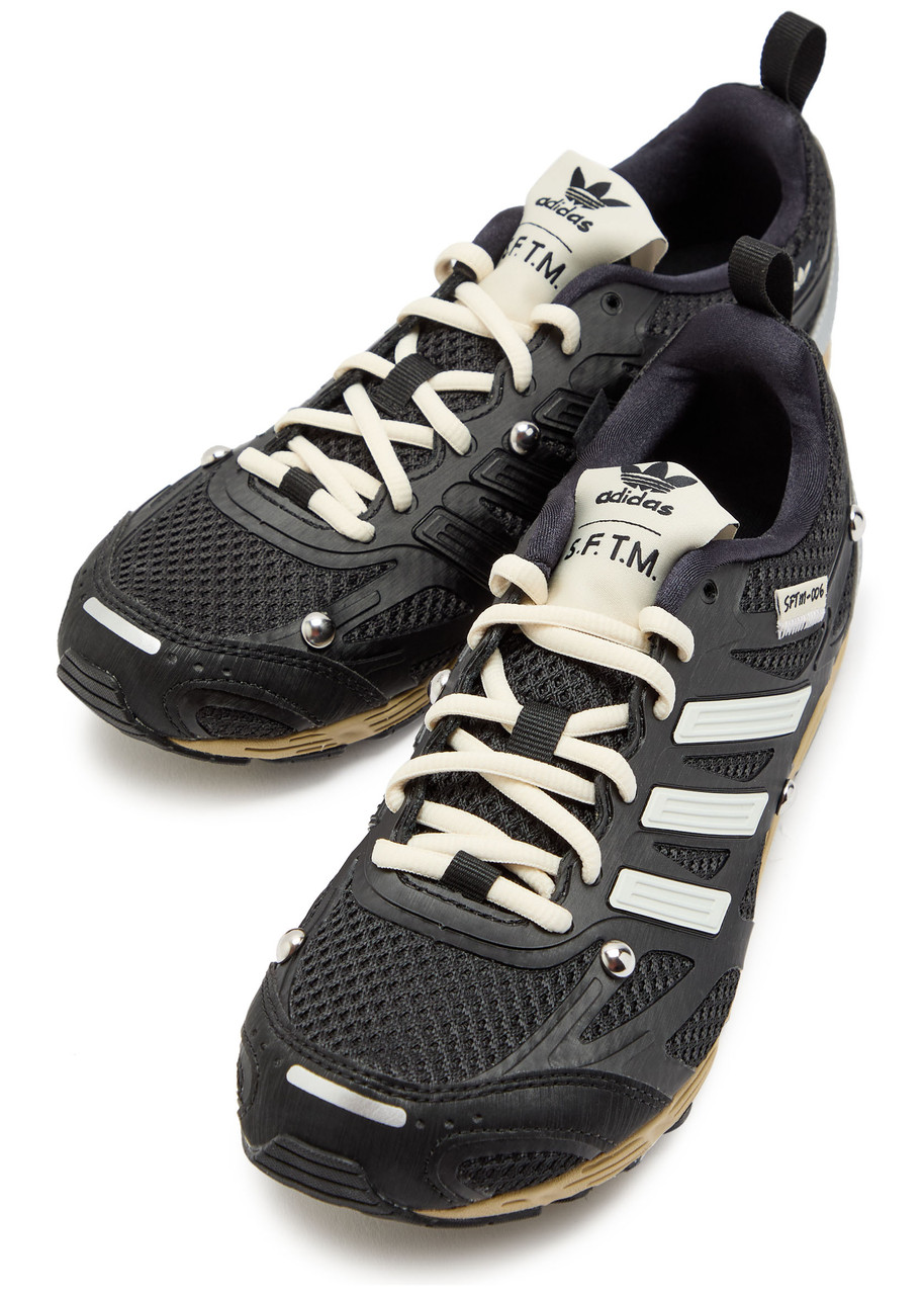  Adidas X Song For The Mute X Sftm Adizero Panelled Mesh Sneakers - Black And White - 3.5 (it36.5 / Uk3.5) 