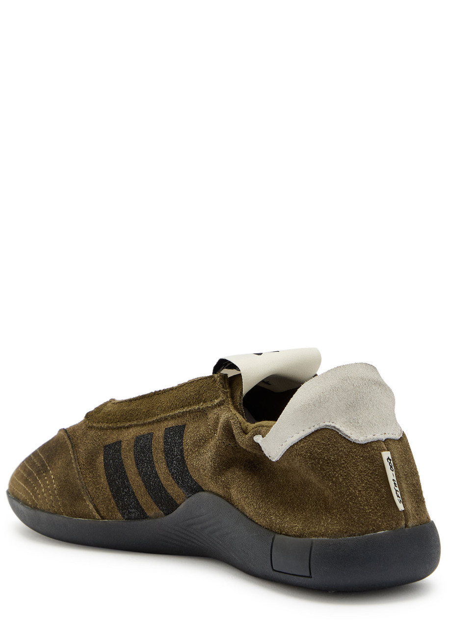 Adidas X Song For The Mute X Sftm Taekwondo Mei Suede Sneakers In Green