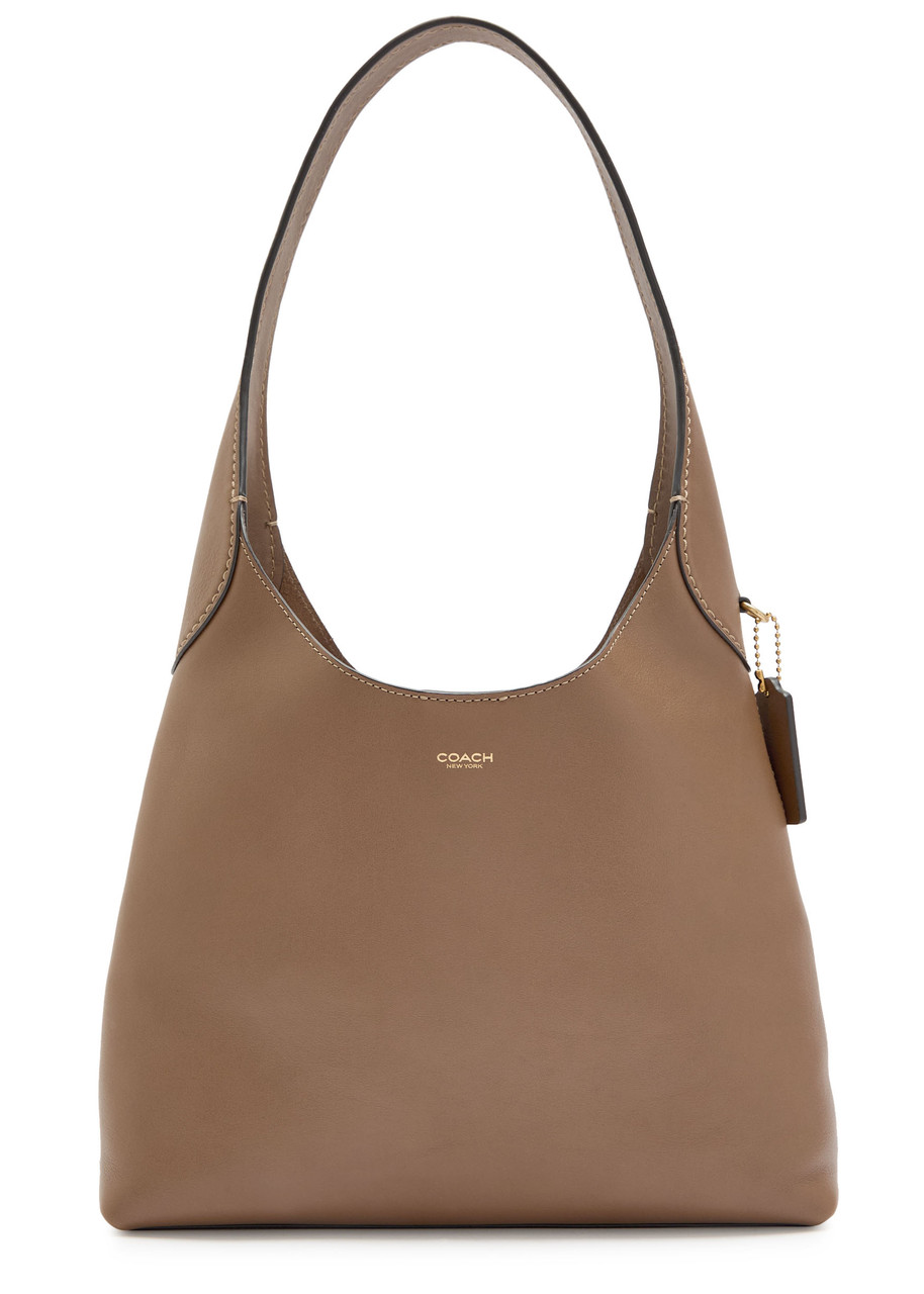 Coach Brooklyn 28 Leather Shoulder bag - Stone
