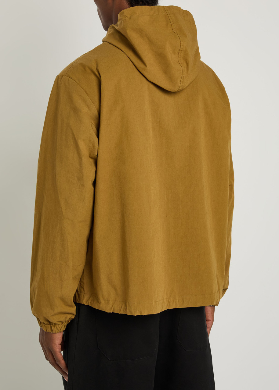  Studio Nicholson Avon Hooded Cotton-blend Anorak Jacket - Tan - S 