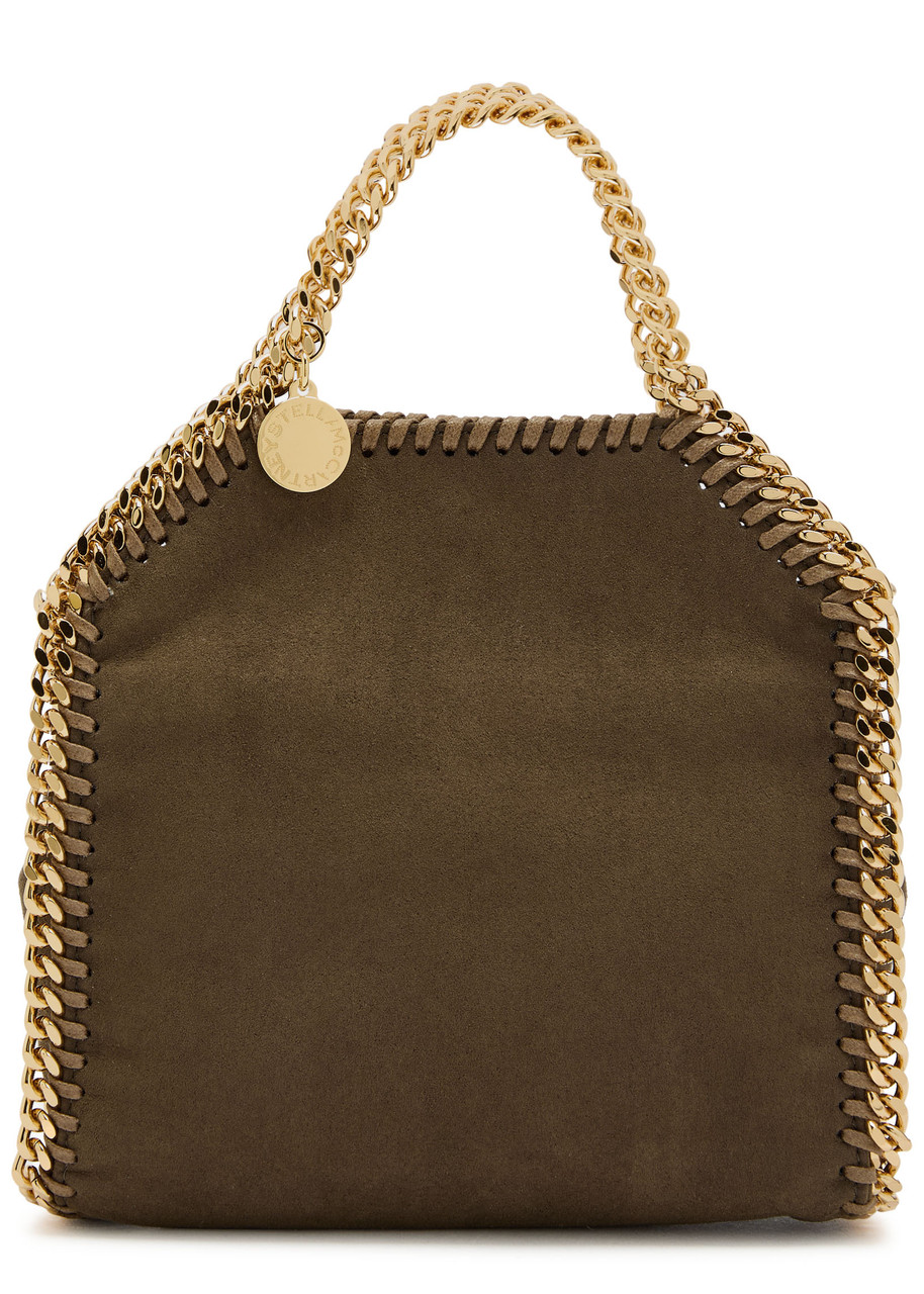Stella Mccartney Falabella Tiny Faux Suede Tote - Moca - One Size