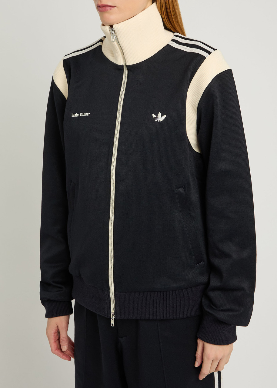 Adidas Originals Adidas X Wales Bonner X Wales Bonner Twill Track Jacket In Black