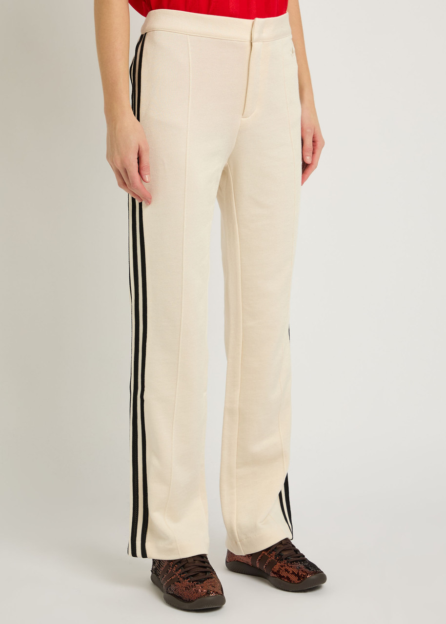 Adidas Originals Adidas X Wales Bonner X Wales Bonner Straight-leg Cotton-blend Track Pants In White