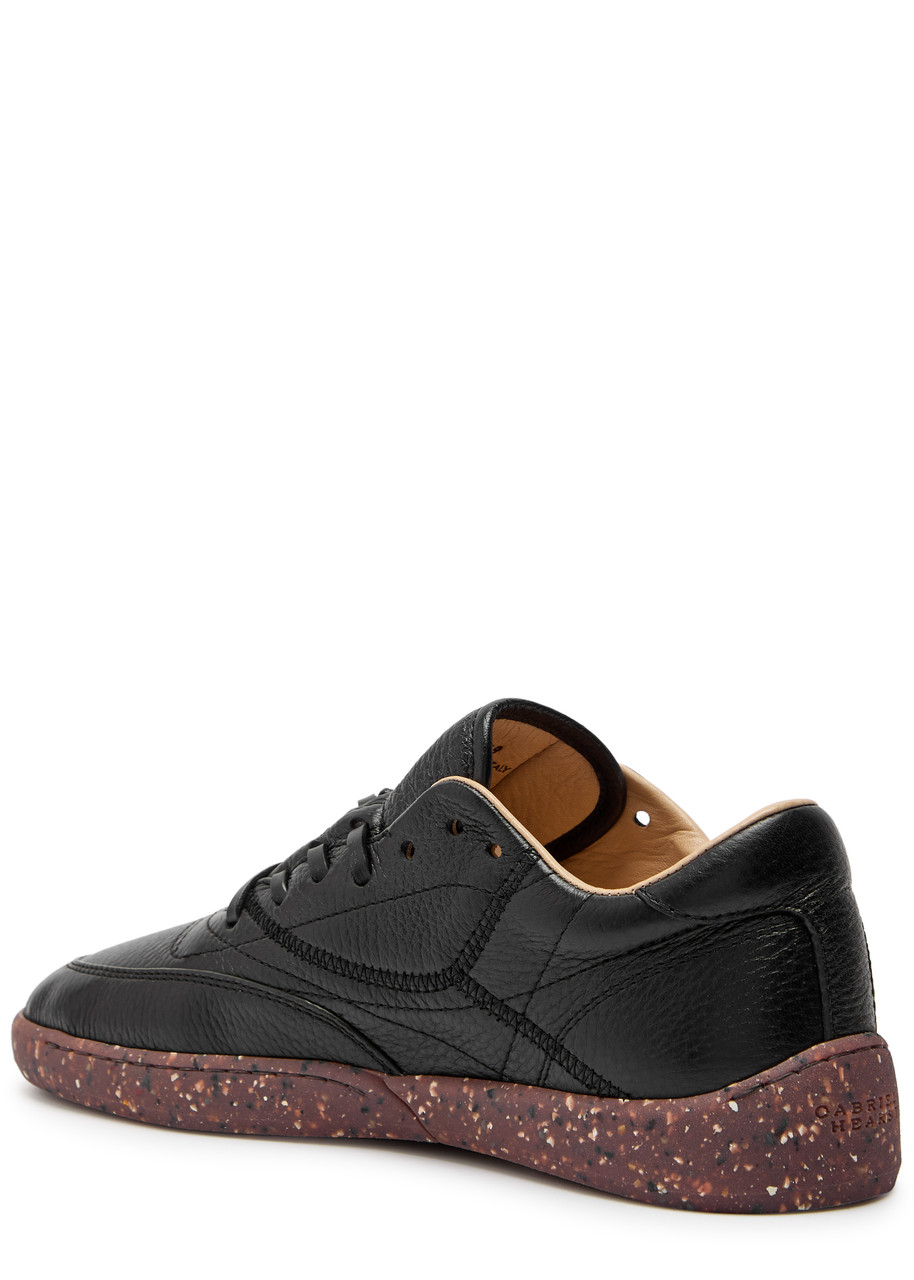 Gabriela Hearst Ohio Grained Leather Sneakers In Multi