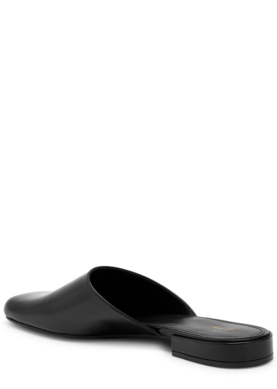 The Row Penelope Leather Mules In Multi
