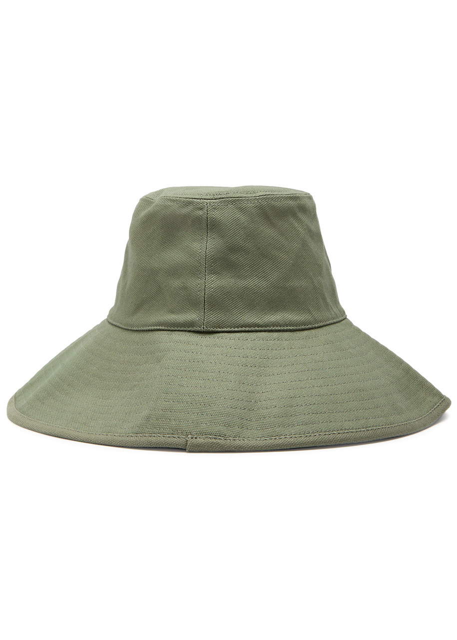 Lack Of Color Holiday Canvas Bucket Hat In Green