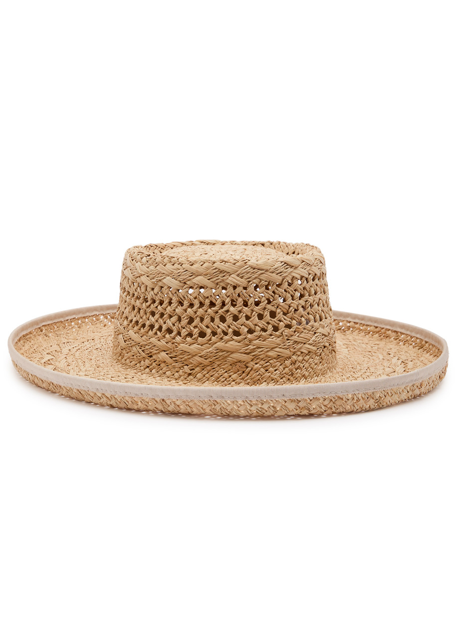 Lack Of Color Lawson Raffia Straw Sun Hat In Brown
